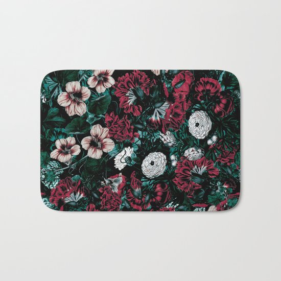 NIGHT FOREST XVII Bath Mat