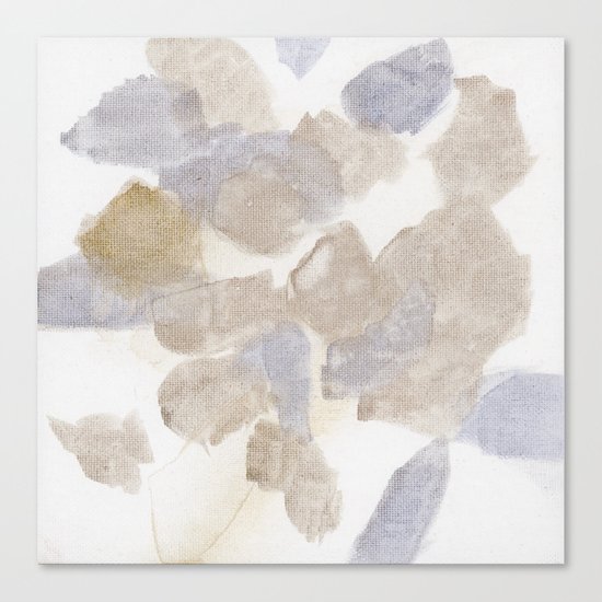 Bloom No. 7 Abstract watercolor floral Canvas Print