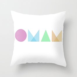 Of Monsters and Men (Colour) Throw Pillow