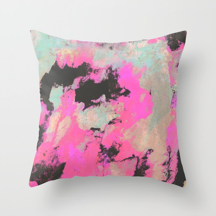 Mirage Throw Pillow by Society6