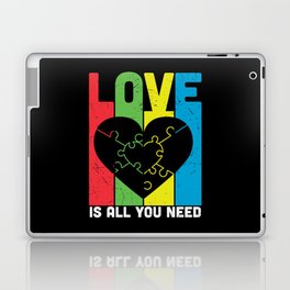 Love Is All You Need Autism Awareness Laptop Skin