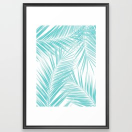 Palm Leaves Pattern Dream #2 #tropical #wall #decor #art #society6 Framed Art Print