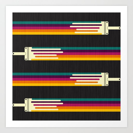 Color Me Happy Art Print