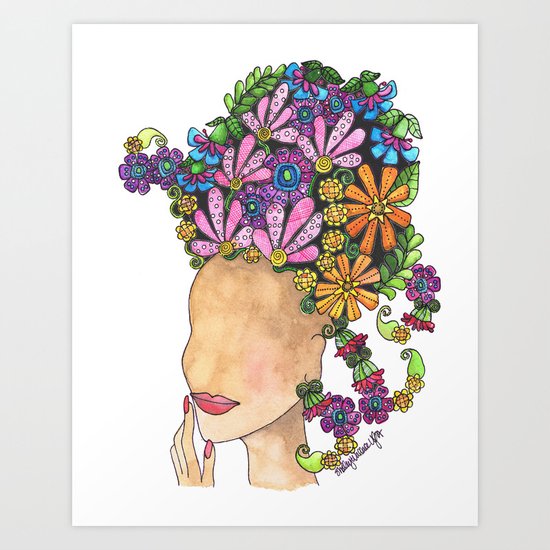 Glamour Art Print