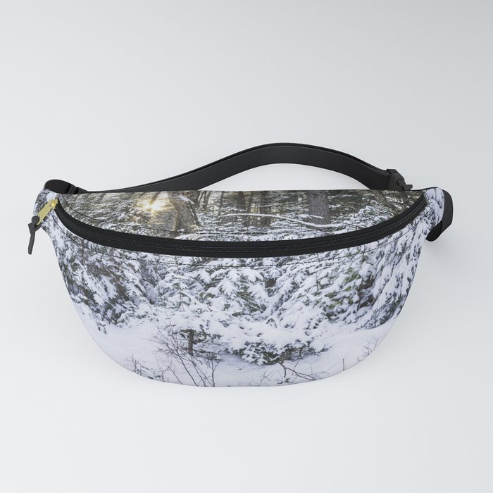 winter woods Fanny Pack