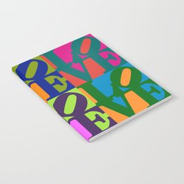Love Pop Art Notebook