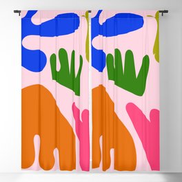 14 Henri Matisse Inspired 220527 Abstract Shapes Organic Valourine Original Blackout Curtain
