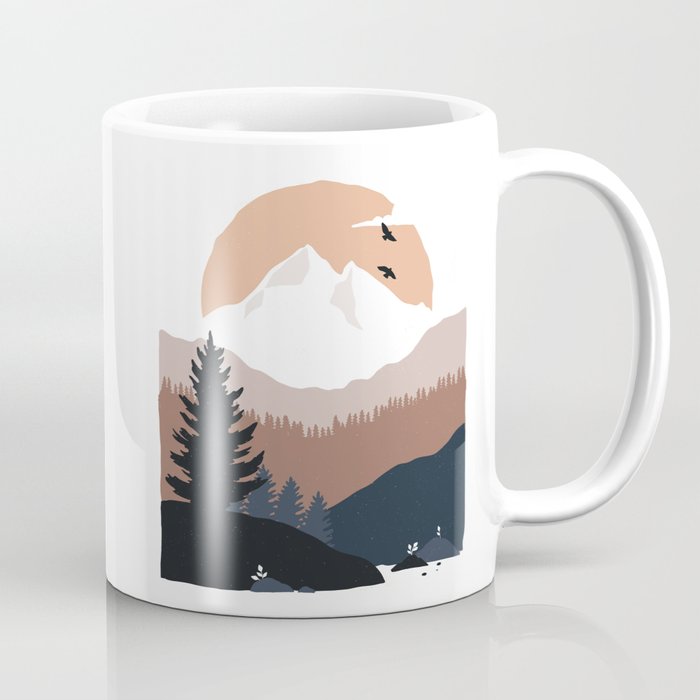 Mountain morning Coffee Mug