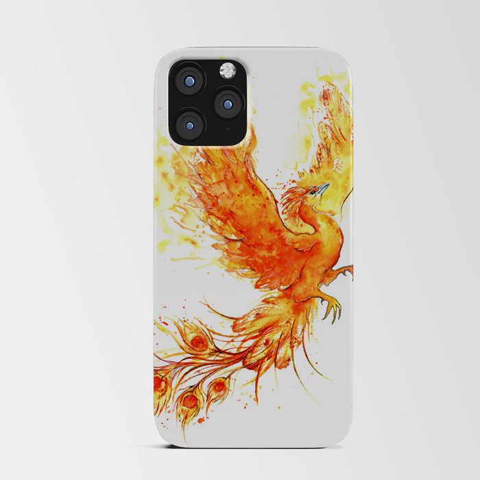 Fiery Phoenix  iPhone Card Case