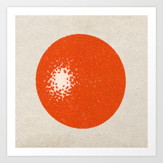 Orange Art Print