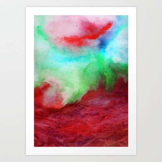 The Red Sea Art Print