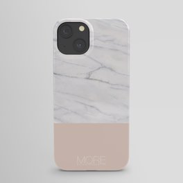 Marble X Pale Dogwood iPhone Case