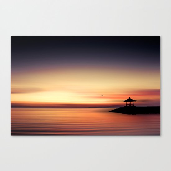 the silent sea Canvas Print