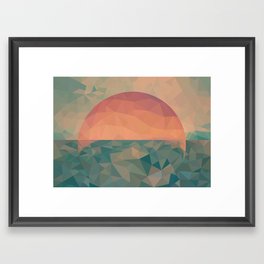 Tycho Sunrise Framed Art Print