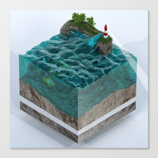 SEA Canvas Print