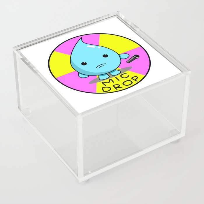 Mic Drop Acrylic Box