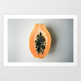papaya Art Print
