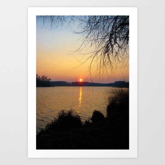 Sunset 1 Photography Art Print