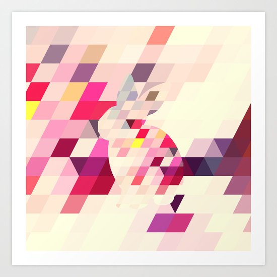 Bunny Art Print