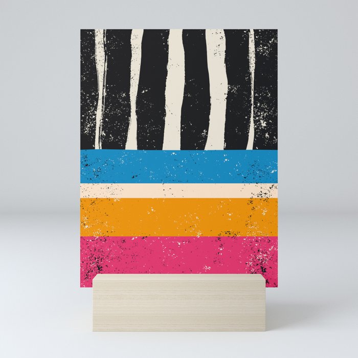 Colorful Condensate - Bold Mini Art Print