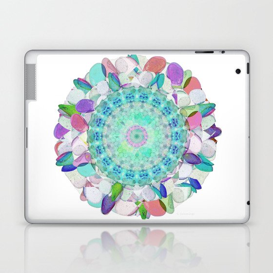 Colorful Flower Art Petal Mandala Laptop & iPad Skin