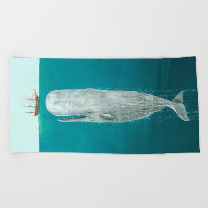The Whale - Full Length  Beach Towel