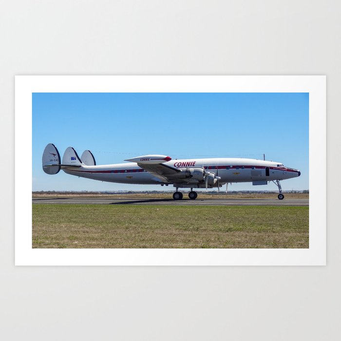 Lockheed Super Constellation "Connie" Art Print