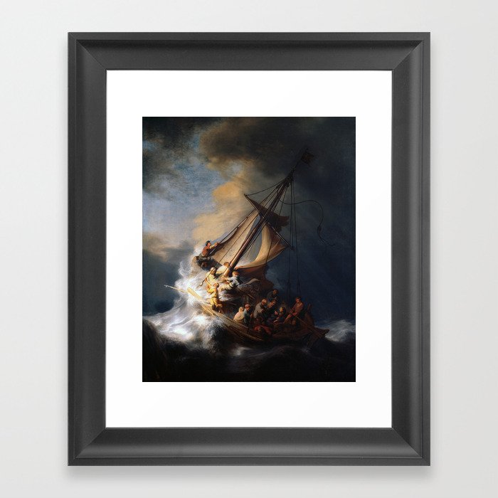 Stolen Painting The Storm On The Sea Of Galilee By Rembrandt