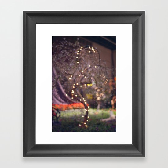 Queen's Tree Framed Art Print