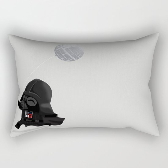 Beware, the Darth Star Rectangular Pillow