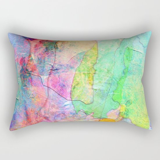 Abstract Texture 01 Rectangular Pillow