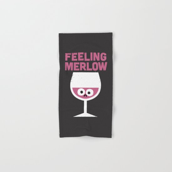 Glass Half Empty Hand & Bath Towel