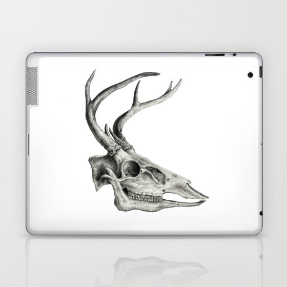 Deer Skull (No Background) Laptop & iPad Skin