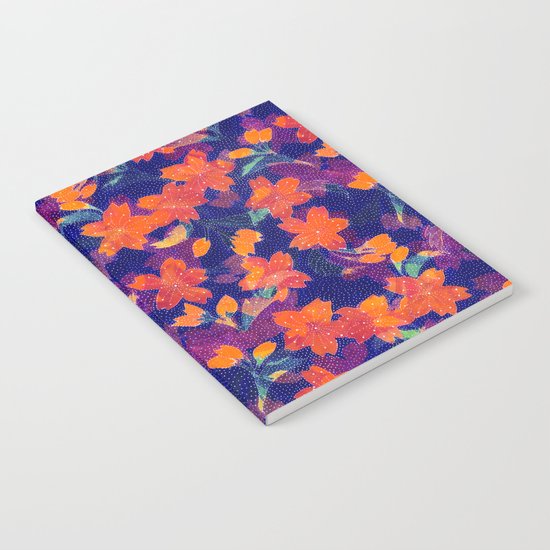 Japanese Garden: Blossoms Dk Notebook