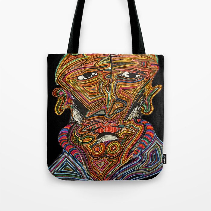Portrait of a Man by Carlos Simpson Tote Bag