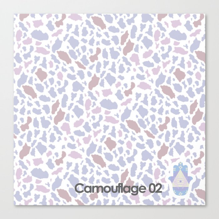 camouflage 02 Canvas Print