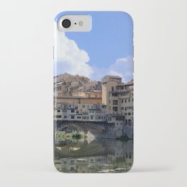 Tonight I watched the sun set at Ponte Vecchio iPhone Case