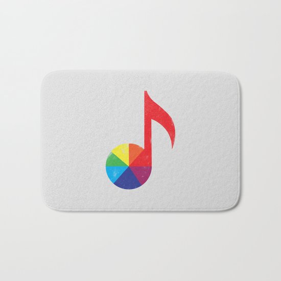 Music Theory Bath Mat