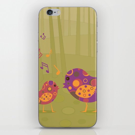 Bird Duet iPhone Skin