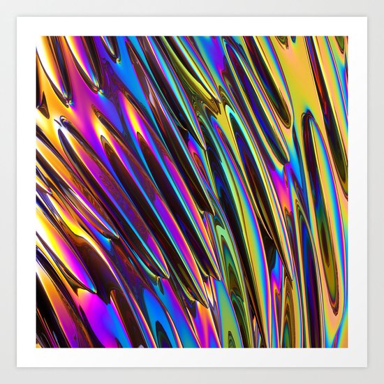 Twist Art Print