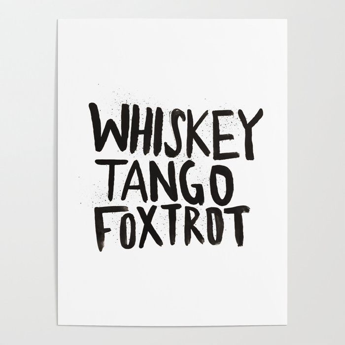 Whiskey Tango Foxtrot Poster