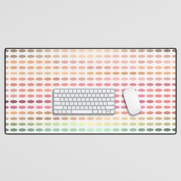 Rainbow Polka-Dots Desk Mat