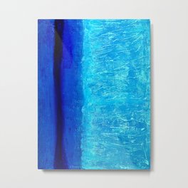 Aqua Metal Print | Stonetexture, Turquoise, Blue, H2O, Nature, Abstract, Water, Stone, Bleu, Azure 