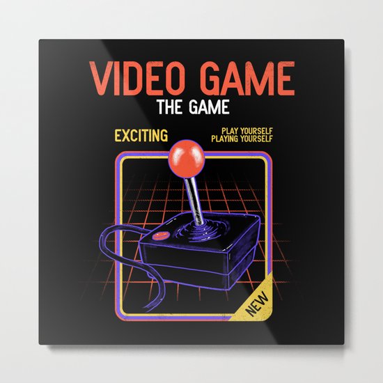 Video Game Metal Print