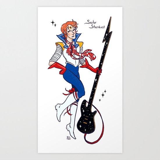 Sailor Stardust Art Print