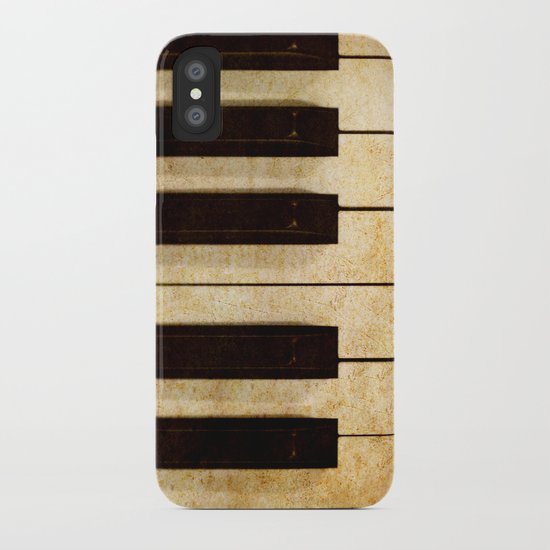 Vintage piano iPhone Case