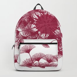 Abstract background of a dandelion design. The wind blows the seeds of a dandelion. Vintage illustration Backpack