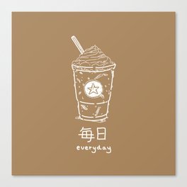 Iced Coffee Canvas Prints Iced Coffee Canvas Prints