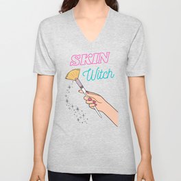 Skin Witch V Neck T Shirt