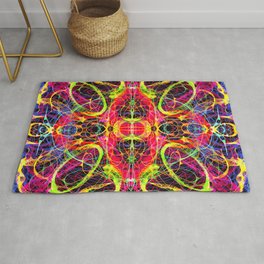 Psychedelic Area & Throw Rug